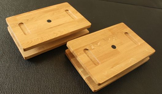 FlowRow Balance-Board 3 Schwierigkeitsgrade Buche Stufe 6 Ultra Stufe 1 Moderate Stufe 2 Training