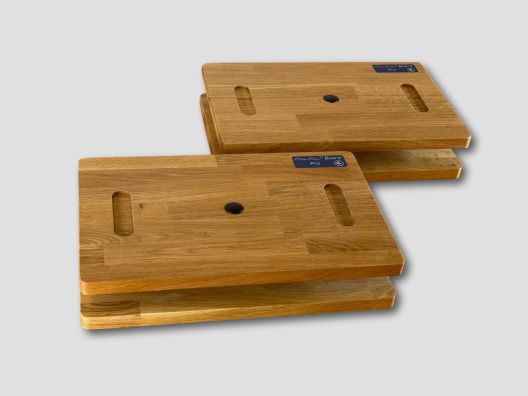 FlowRow Balance-Board 3 Schwierigkeitsgrade Buche Stufe 6 Ultra Stufe 1 Moderate Stufe 2 Training