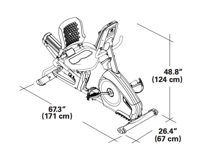 Liege-Ergometer R628 (Klasse SA)