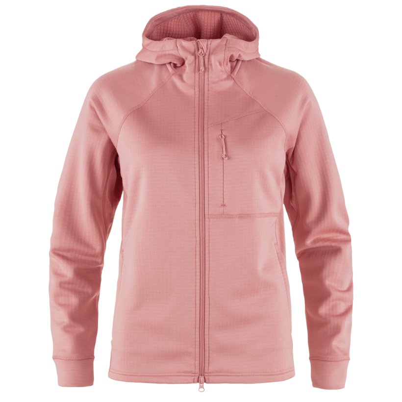 Abisko Grid Fleece Hoodie W