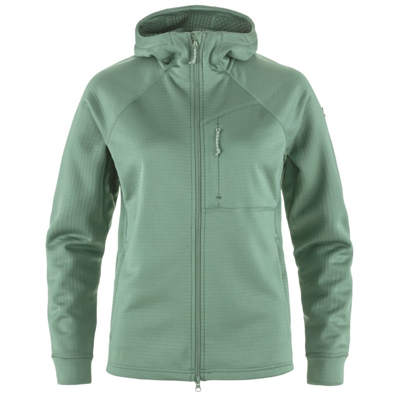 Abisko Grid Fleece Hoodie W