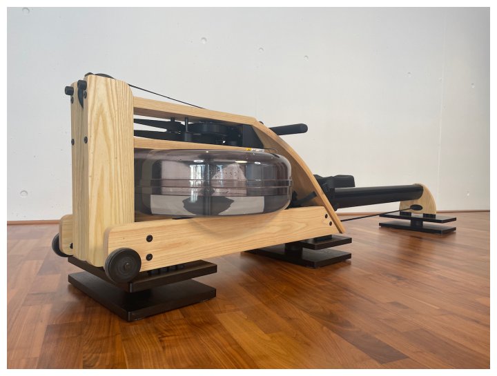 Das FlowRow Board im Einsatz