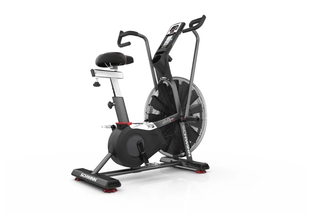 seitliches Bild eines Trainings Fahrrad