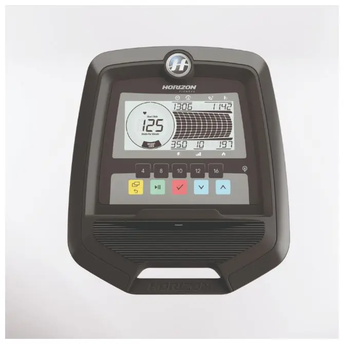 Display eines Sportgeräts