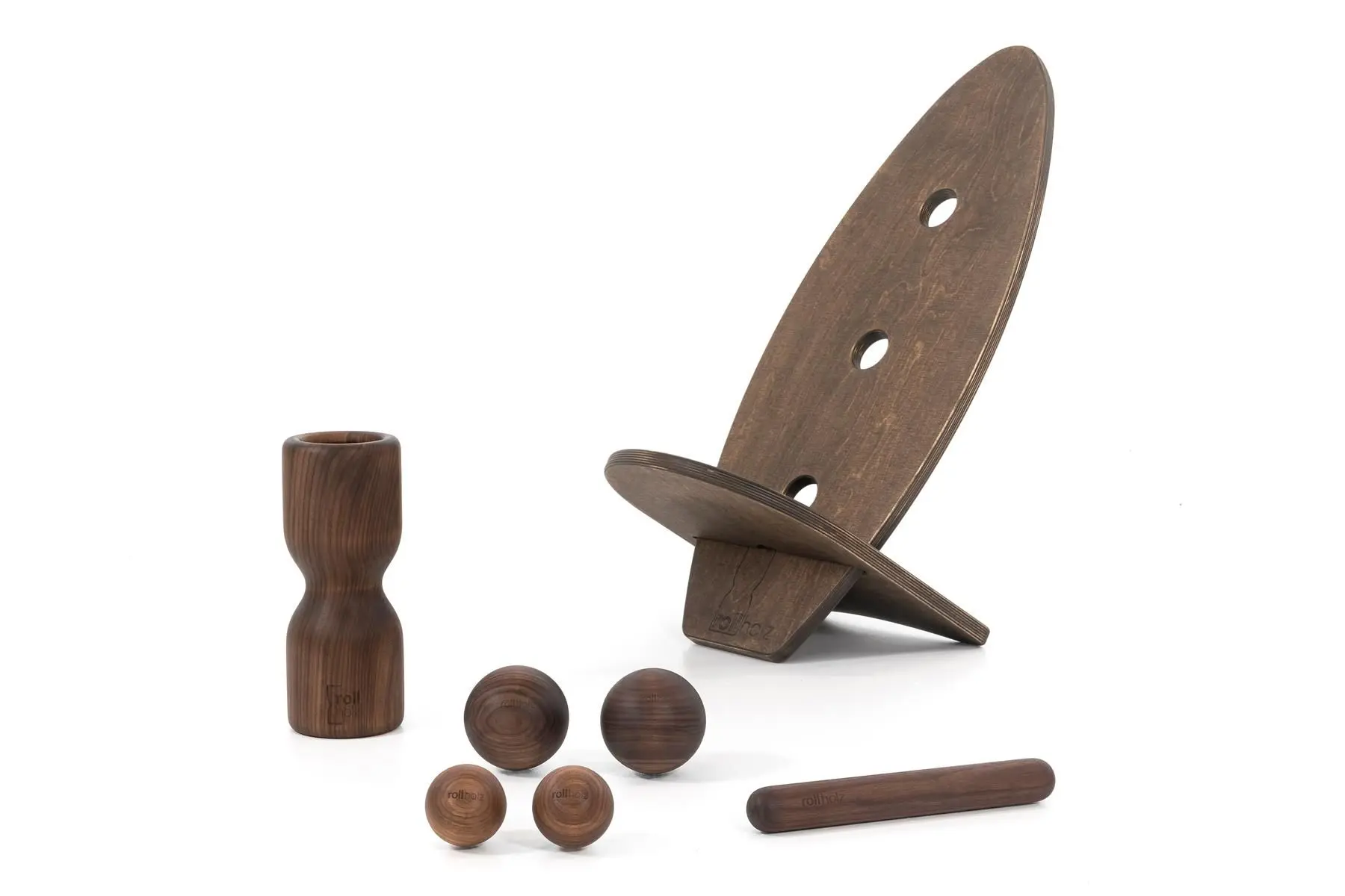 Rollholz Balance Board Set groß Rollholz Balance Board Set groß